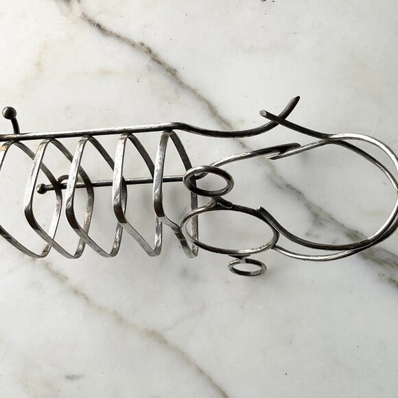 Sterling Silver Antique Toast Rack Processional Pattern Fine Arts International - Picture 3 of 12